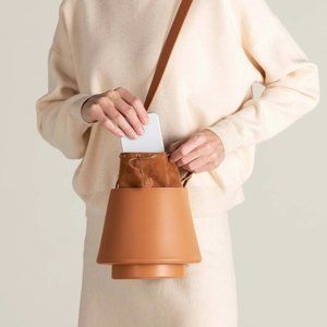 Mlouye - Mini Lantern Bag in Tan